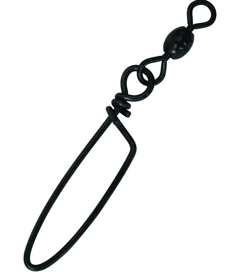 E.C. B.B.COASTLCK SWIVL BLK.#2