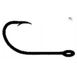 Pitman Creek Hook Eagle Claw Aberdeen Snell Bronze #1/0