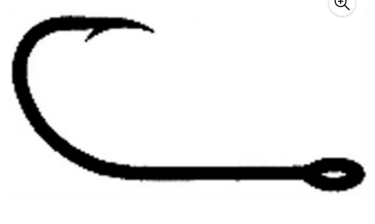 Pitman Creek Hook Eagle Claw Aberdeen Snell Bronze #1/0