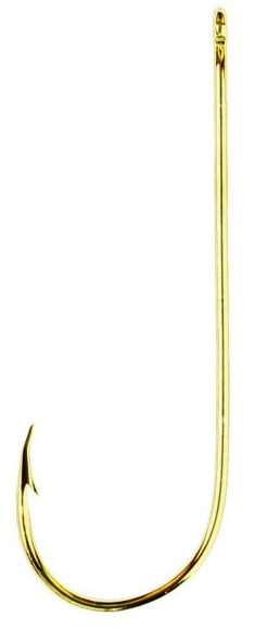 sports specialist Hook Eagle Claw Aberdeen Snell Gold #1