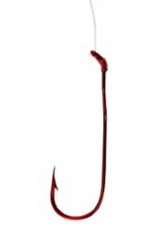 Pitman Creek Hook Eagle Claw Aberdeen Snell Red #2