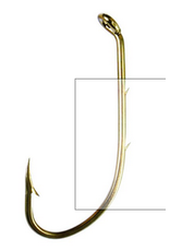 Pitman Creek Hook Eagle Claw Baitholder Bronze #4