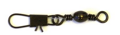 sports specialist Eagle Claw Barrel Swivel Interlock Snap Black #10