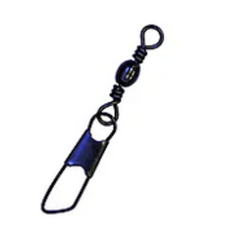 Pitman Creek Eagle Claw Barrel Swivel Snap Black #12*