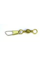 sports specialist Eagle Claw Barrel Swivel Snap Brass #5