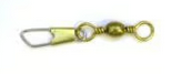 sports specialist Eagle Claw Barrel Swivel Snap Brass #5