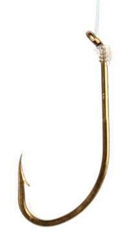 sports specialist Hook Eagle Claw Snell Plain Bronze #8