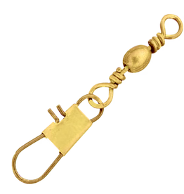 Pitman Creek Eagle Claw Swivel Snap Brass #10