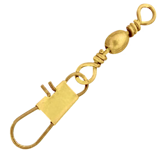 sports specialist Eagle Claw Swivel Snap Brass #10