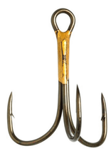 sports specialist Eagle Claw Treble Hook Bronze #5/0