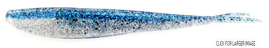 Lunker City Fishing Specialties Fin-S 4" Blue Ice #25
