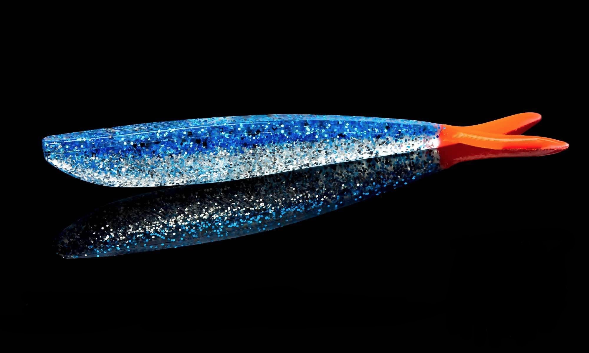 Lunker City Fishing Specialties Fin-S 4" Blue Ice/Firetail #279