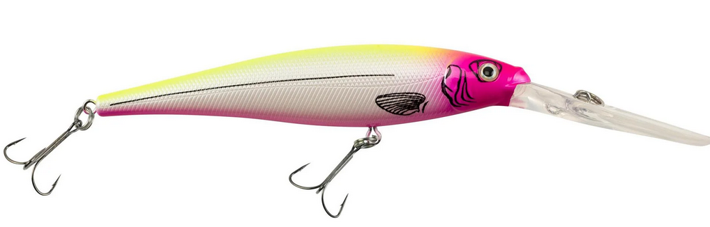 sports specialist FLICKER MINNOW 7 PINK LEMONADE