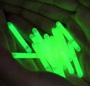 Temu Fluorescent Light Stick 5-PACK