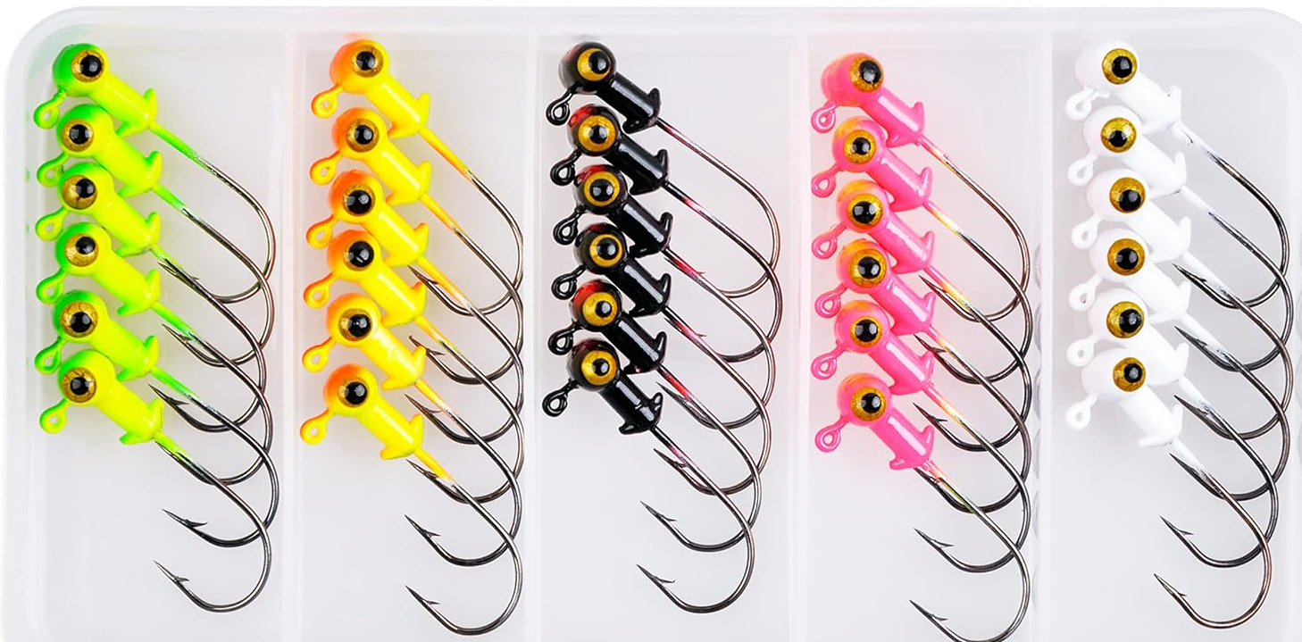 Temu Glow football jig 1/2 oz.-2PK.