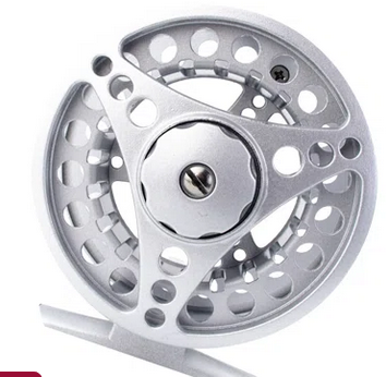 Temu Grey Metal Fly Fishing Reel Right Hand