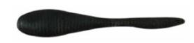 sports specialist GULP ALIVE JAR 1"LEECH BLK BERKLEY
