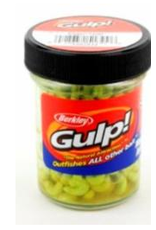 GULP MAGGOT 1"-CHARTREUSE
