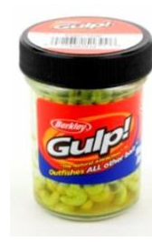 GULP MAGGOT 1"-CHARTREUSE