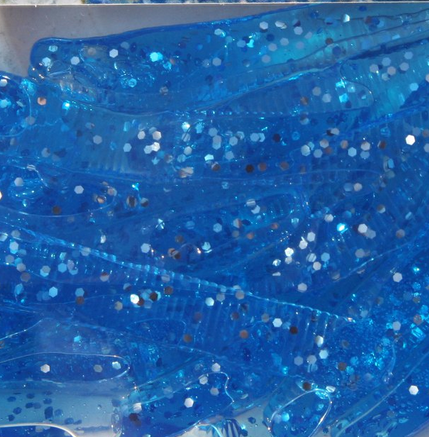 H2Outdoors H2O Large Blue Glitter Leeches