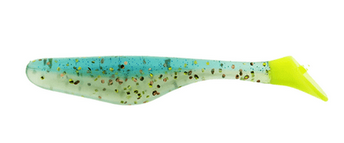Walleye Assassin Sexy Shad 4" Pink Ghost