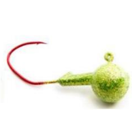 Marsh Tackle Jig Head Minnow Antifreeze Glitter 1oz. 3pk.*