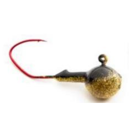 Marsh Tackle Jig Head Minnow Black Gold 3/4 oz. 3-PK.*