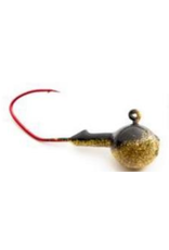 Marsh Tackle Jig Head Minnow Gold Purple Shiner 1oz. 3 pk.