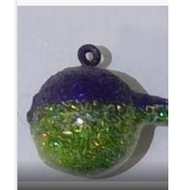 Marsh Tackle Jig Head Minnow Pimp Daddy Glitter 1 oz. 3pk