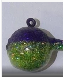 Marsh Tackle Jig Head Minnow Pimp Daddy Glitter 1 oz. 3pk
