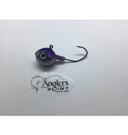 Marsh Tackle Jig Head Minnow Purple Ice 1 oz. 3pk.*