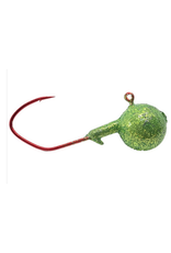 Wicked Custom jigs Jig Round Antifreeze Glitter 1 oz. 3pk.