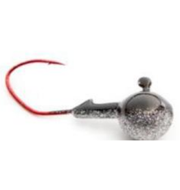 Wicked Custom jigs Jig Round Black Ice 3/4 oz. 3pk.