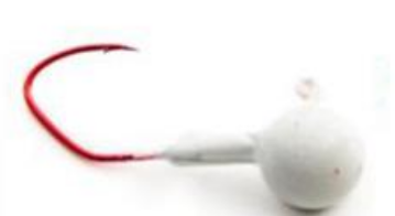 D&B Fishing Jig Round Glow-in-Dark 3/4 oz.=3 pk.