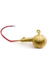 Wicked Custom jigs Jig Round Gold Ice 1oz. 3pk.