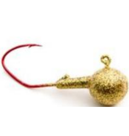 Wicked Custom jigs Jig Round Gold Ice 1oz. 3pk.