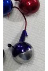 Wicked Custom jigs Jig Round Purple Chrome 3/4 oz. 3pk.