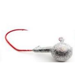 Wicked Custom jigs Jig Round Silver Ice 5/8oz. 3pk.