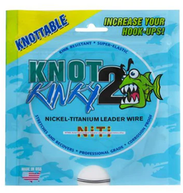 Triple S Sporting Supplies Knot 2 Kinky Nickel Leader 18 lb.