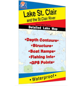 Grapentin Specialties Inc. Lk St Clair & River Map L130