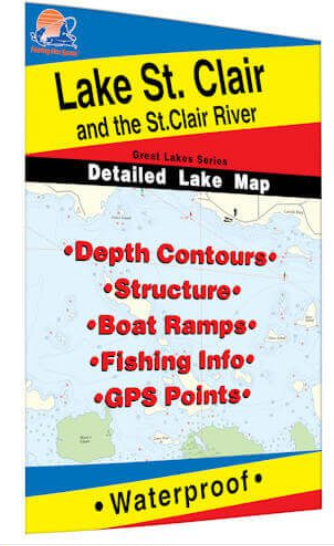 Grapentin Specialties Inc. Lk St Clair & River Map L130