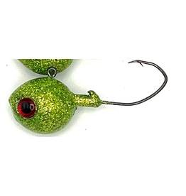 Marsh Tackle Jig Head Minnow Antifreeze Ice 1oz. 3PK.*