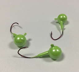 D&B Fishing Jig Round Macky Green 1 oz.=3 pk.