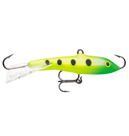 sports specialist Rapala Jigging Rap Glow Slimy