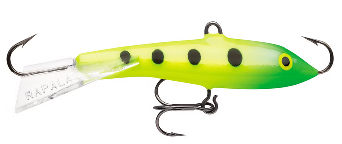 sports specialist Rapala Jigging Rap Glow Slimy