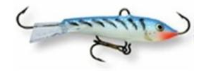 sports specialist Rapala jigging rap W7 Glow Bluetiger
