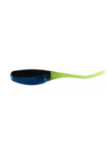 SP STINGER SHAD 8PK BLACK BLUE CHARTRUESE