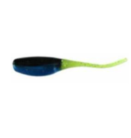 SP STINGER SHAD 8PK BLACK BLUE CHARTRUESE