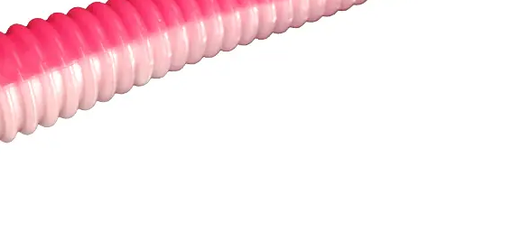 Lunker City Fishing Specialties Swimmin Ribster 4" Bubblegum Shad #147