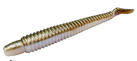Lunker City Fishing Specialties Swimmin Ribster 4" Natural Shiner #241